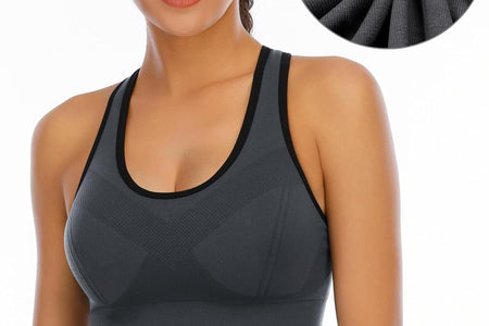 Women'S Sports Bras Padded Sports Bra Supportive Strappy Criss Cross Yoga Bra Workout Athletic Bras 3 Pack