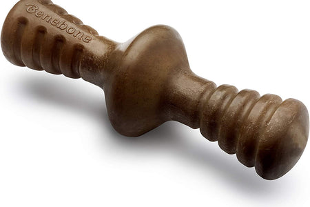 Zaggler Rolling Dog Chew Toy for Aggressive Chewers, Made in USA