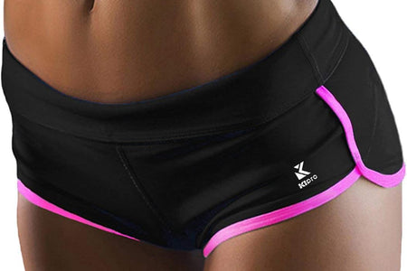 Women'S Active Shorts Fitness Sports Yoga Booty Shorts for Running Gym Workout