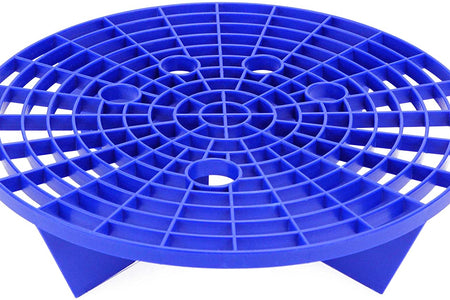 Automotive Bucket Insert Grit Trap for Car Wash and Detail Kits, Helps Remove Dirt and Debris from Microfiber, Mitts, Cloths, and Sponges, Blue